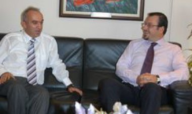 Avrupa Komisyonu Türkiye Delegasyonu Müsteşarı Mellado, ATSO Başkanı Özgen'i ziyaret etti.