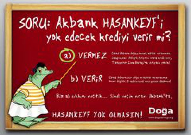 GARANTİ BANKASI VE AKBANK'IN DOĞA VE UYGARLIK SINAVI BAŞLIYOR