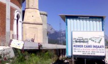 KEMER'İN YENİ CAMİİSİ NE ZAMAN BİTECEK?