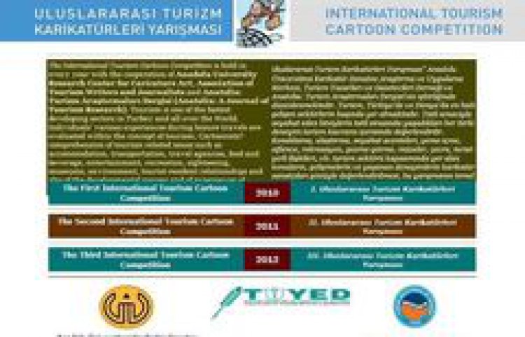 3. ULUSLARARASI TURİZM KARİKATÜRLERİ YARIŞMASI'NA BAŞVURULAR BAŞLADI
