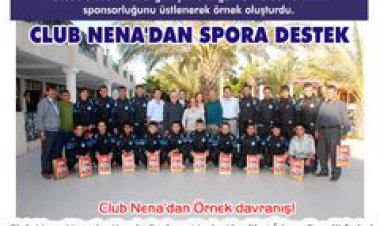 CLUB NENA'DAN SPORA DESTEK