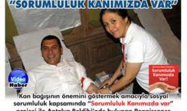 ''SORUMLULUK KANIMIZDA VAR'' DEDİLER KAN VERDİLER