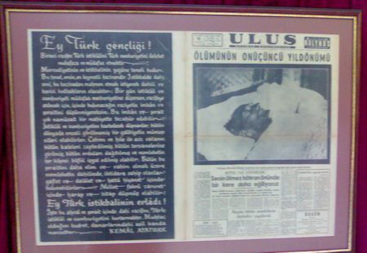 ATATÜRK ZİRVEDE SERGİSİ TAHTALI'DA