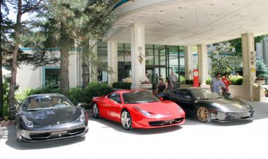 FERRARİLER NG GÜROL SAPANCA'DA BULUŞTU