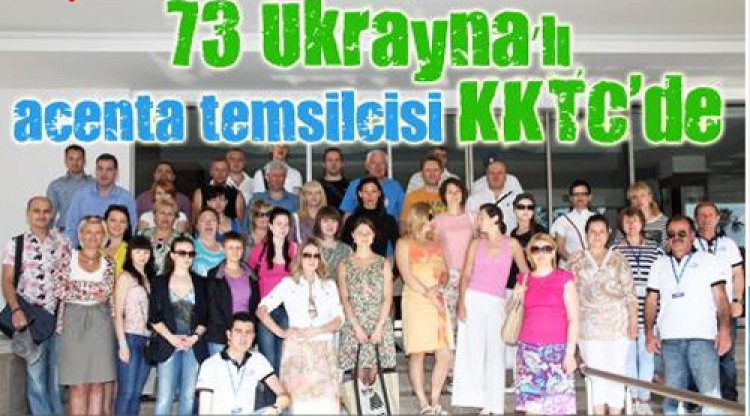 KKTC, UKRAYNALI TURİSTLERLE BULUŞUYOR