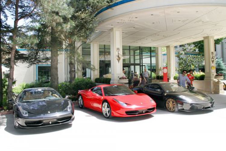 FERRARİLER NG GÜROL SAPANCA'DA BULUŞTU