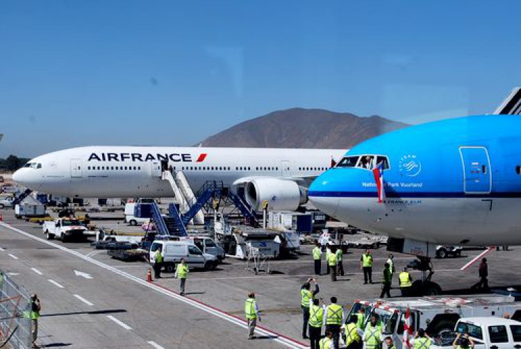 KLMNİN SANTİAGO UÇUŞLARI BAŞLADI