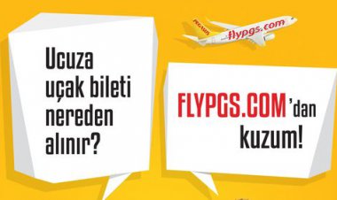 UCUZ BİLETİN INTERNET ADRESİ: FLYPGS.COM