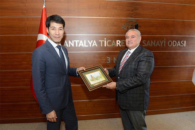 KAZAKİSTAN'IN AKTOBE EYALETİNDEN, ANTALYALI YATIRIMCILARA DAVET