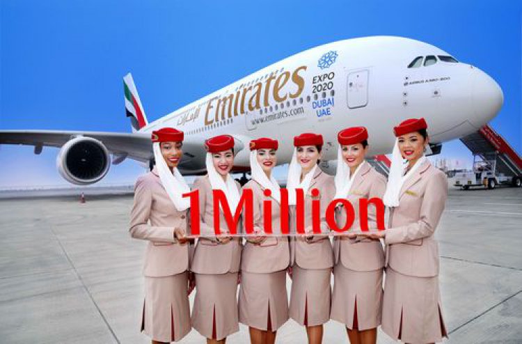 EMIRATES, INSTAGRAM'DA 1 MİLYON TAKİPÇİYE ULAŞAN İLK HAVAYOLU