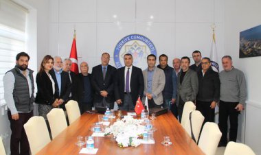 YENİ KAYMAKAM'A ZİYARET