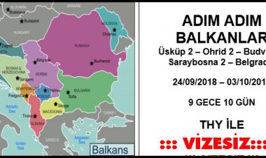 EXCLUSİVE KINDIL TURİZM İLE 'ADIM ADIM BALKANLAR'...