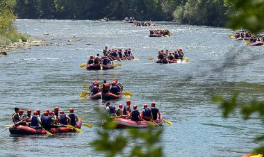ANTALYA RAFTİNG TURİZMİNDE BÜYÜK HAREKETLİLİK YAŞANIYOR