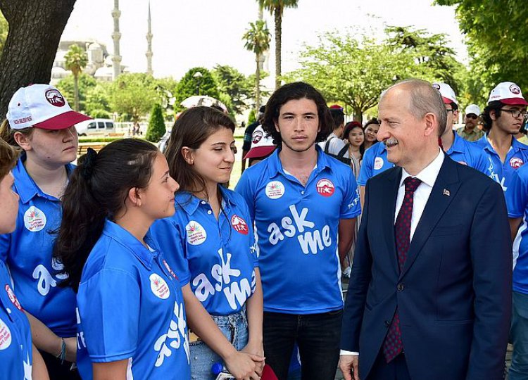 GÖNÜLLÜ TURİZM ELÇİLERİ İŞ BAŞI YAPTI