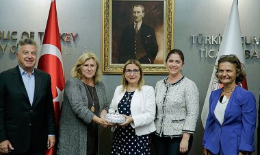 TTYD YÖNETİM KURULUNDAN, TİCARET BAKANI PEKCAN’A ZİYARET