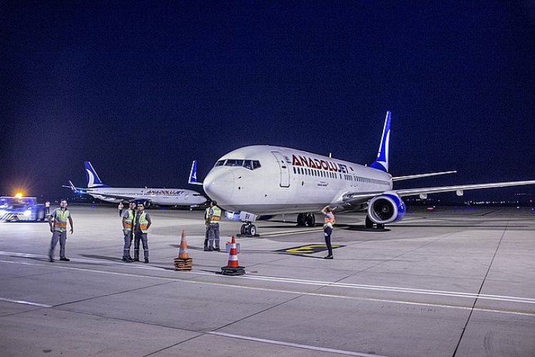 KUZEY EGE'DE TATİLCİLER HAVAYOLUNU TERCİH ETTİ