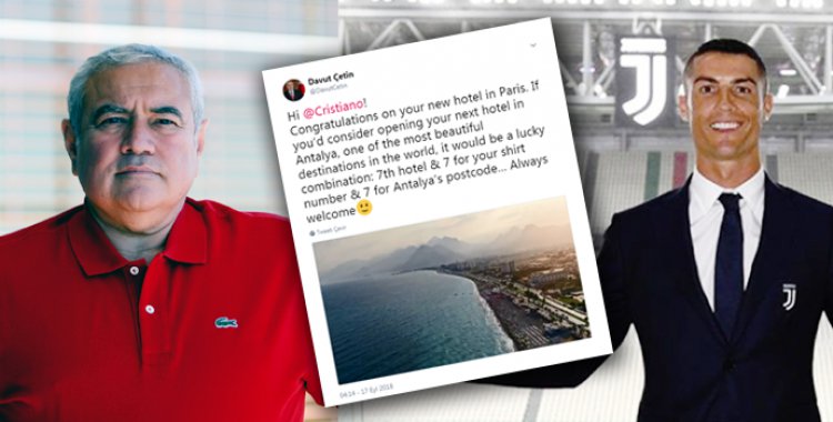 RONALDO'YA ANTALYA'YA OTEL YATIRIMI İÇİN DAVET!...