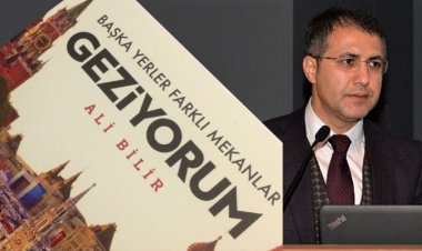 ALİ BİLİR GEZİYORUM ADLI KİTABINI YAYIMLADI...