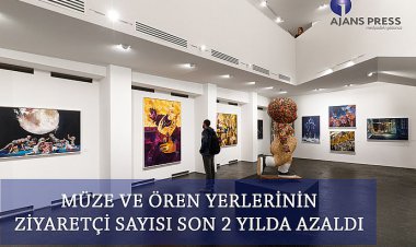 MÜZE VE ÖREN YERLERİNİN ZİYARETÇİ SAYISI SON 2 YILDA AZALDI