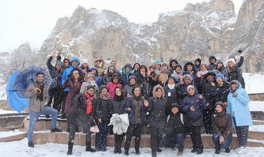 KAPADOKYA'YA YENİ YILDA BÜYÜK İLGİ