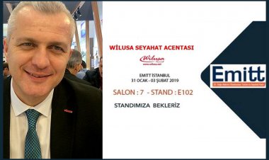 WİLUSA SEYAHAT ACENTASI EMİTT’E KATILACAK