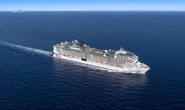 MSC CRUISES, MSC GRANDIOSA'NIN SUYA İNDİRİLİŞİNİ KUTLADI