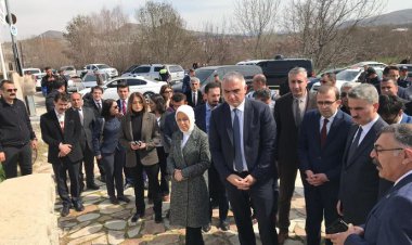 BAKAN ERSOY, LEVENT VADİSİ'NDE...