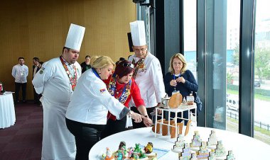 ULUSLARARASI PASTA ŞEFLERİ, HÜNERLERİNİ SAMSUN’DA SERGİLEDİLER