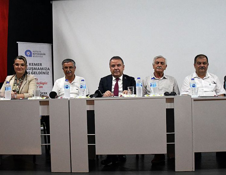 KEMER BULUŞMASI GERÇEKLEŞTİRİLDİ