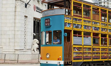 HONG KONG’U BU LÜKS TRAMVAYDA KEŞFEDİYORLAR!