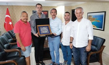 TÜRSAB'DAN KEMER KAYMAKAMI MURTAZA DAYANÇ’A ZİYARET