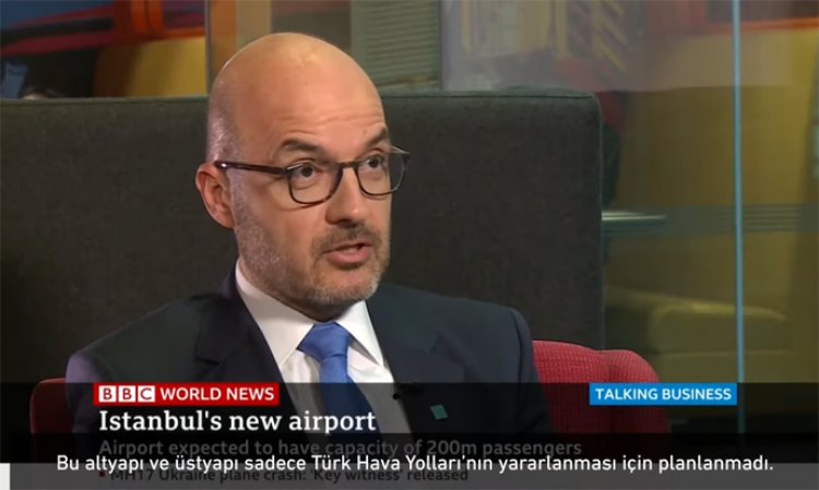 İSTANBUL HAVALİMANI'NI BBC'YE ANLATTI