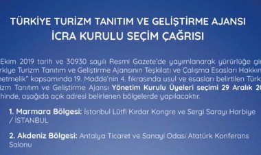 AJANS İCRA KURULU SEÇİM ÇAĞRISI