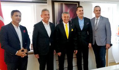 TÜRSAB'DAN KEMER BELEDİYESİ'NE ZİYARET