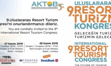 RESORT TURİZM KONGRESİ’NDE DÜNYA TURİZM DEVLERİ BULUŞUYOR