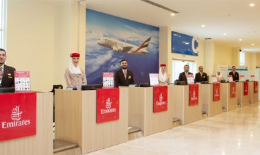 DUBAİ'DEKİ İLK UZAKTAN CHECK-IN TERMİNALİNİ AÇTI