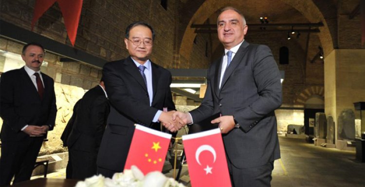 ÇİN'İN TÜRKİYE'DEKİ İKİ KÜLTÜR VARLIĞI DÜZENLENEN TÖRENLE İADE EDİLDİ