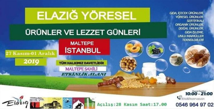 ELAZIĞ LEZZETLERİ, İSTANBULULULAR İLE BULUŞACAK
