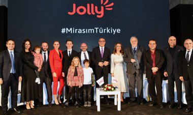JOLLY GELECEK NESİLLER İÇİN 'MİRASIM TÜRKİYE' DEDİ