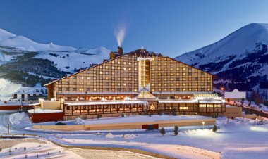 PALANDÖKEN'DE KAYAK SEZONU AÇILDI