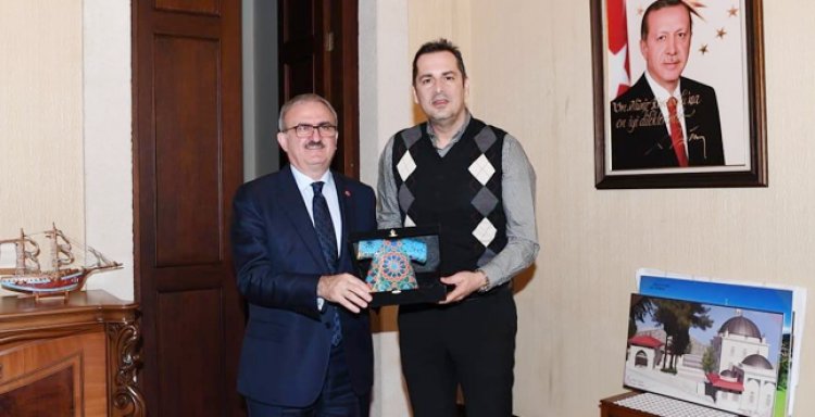 TÜRSAB BATI ANTALYA BAŞKANI RIZA PERÇİN’DEN VALİ KARALOĞLU’NA ZİYARET