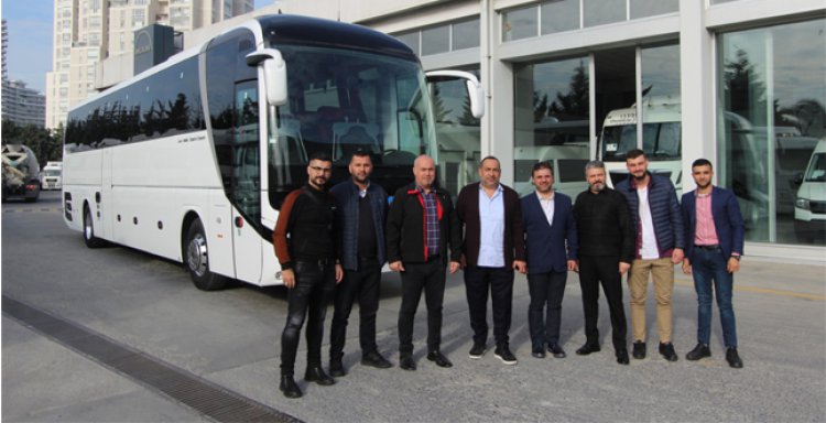 MAN'DA YILIN SON SEYEHAT OTOBÜSÜ TESLİMATLARI
