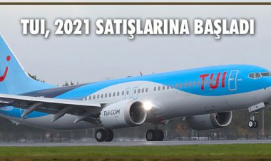 TUI, 2021 SATIŞLARINA BAŞLADI