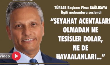 SEYAHAT ACENTALARI OLMADAN NE TESISLER DOLAR, NE DE HAVAALANLARI...