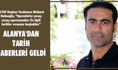 ALANYA'DAN TARİH HABERLERİ GELDİ