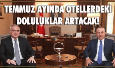 TEMMUZ AYINDA OTELLERDEKİ DOLULUKLAR ARTACAK!