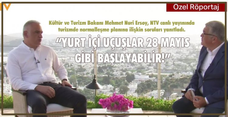 YURT İÇİ UÇUŞLAR 28 MAYIS GİBİ BAŞLAYABİLİR!