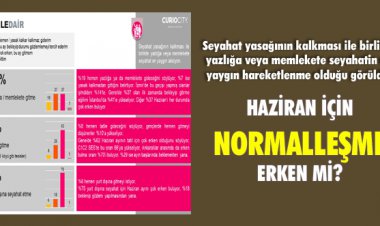 HAZİRAN İÇİN NORMALLEŞME ERKEN Mİ?