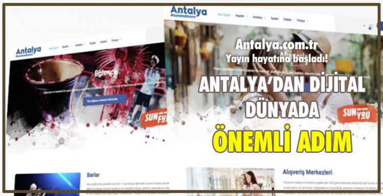 ANTALYA’DAN DİJİTAL DÜNYADA ÖNEMLİ ADIM