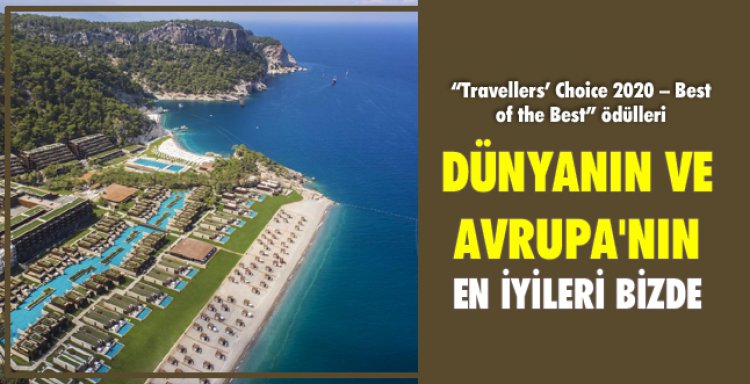DÜNYANIN VE AVRUPA'NIN EN İYİLERİ BİZDE